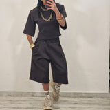 Coordinato MULE marrone