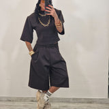 Coordinato MULE marrone