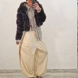 Eco pelliccia CARACAS marrone