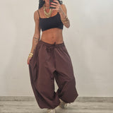 SAMIRA trousers plum