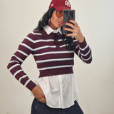 Maglioncino KELLY vinaccia