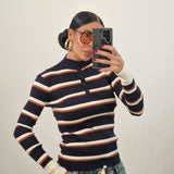 Maglioncino ELITE righe navy