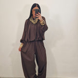 Coordinato CLIO marrone
