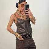 Canotta ELOISE marrone