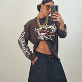 Maglia NEVER marrone