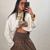 Felpa MADAM bianca