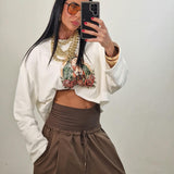 Felpa MADAM bianca