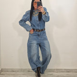 Tuta intera di jeans SIRIA