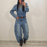 Tuta intera di jeans SIRIA