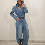 Tuta intera di jeans SIRIA
