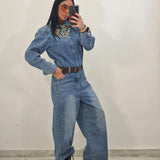 Tuta intera di jeans SIRIA