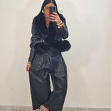 Giubbino in ecopelle CHANTAL