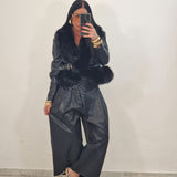 Giubbino in ecopelle CHANTAL