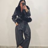 Giubbino in ecopelle CHANTAL
