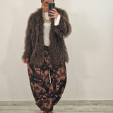 Eco pelliccia AISHA marrone