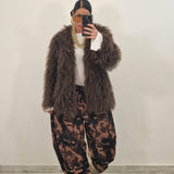 Eco pelliccia AISHA marrone