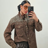 Camicia ZURIGO marrone