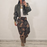 MAROK military green jacket