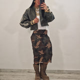MAROK military green jacket