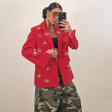 Blazer WILL rosso