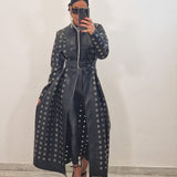 Trench in ecopelle ECATE nero