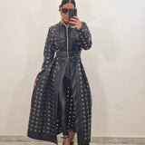 Trench in ecopelle ECATE nero