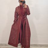 Trench in ecopelle ECATE bordeaux