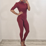 Leggings GEA bordeaux