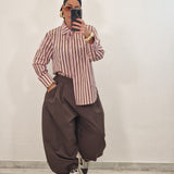 SAMIRA trousers plum