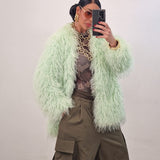 Eco pelliccia AISHA verde
