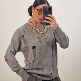 Maglioncino CLARA grigio
