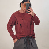 Maglioncino CLARA bordeaux