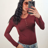 Maglia KATIE bordeaux