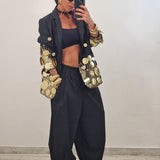 Blazer GOLD nero
