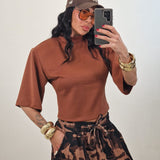 Maglia ELLY coccio