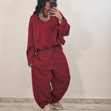 Coordinato/tuta JESON bordeaux