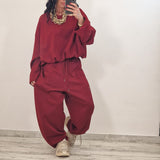 Coordinato/tuta JESON bordeaux