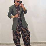 Blazer LADY verde militare