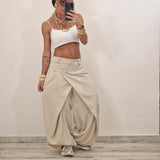 SAMIRA trousers plum
