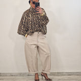 SAMIRA trousers plum