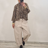 SAMIRA trousers plum