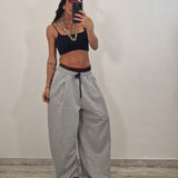 SAMIRA trousers plum