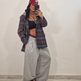 SAMIRA trousers plum