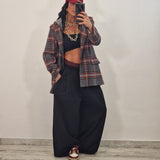 SAMIRA trousers plum