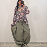 SAMIRA trousers plum