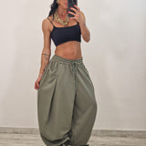 SAMIRA trousers plum