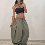 SAMIRA trousers plum
