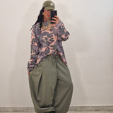 SAMIRA trousers plum