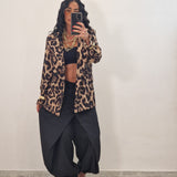 SAMIRA trousers plum