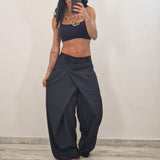 SAMIRA trousers plum